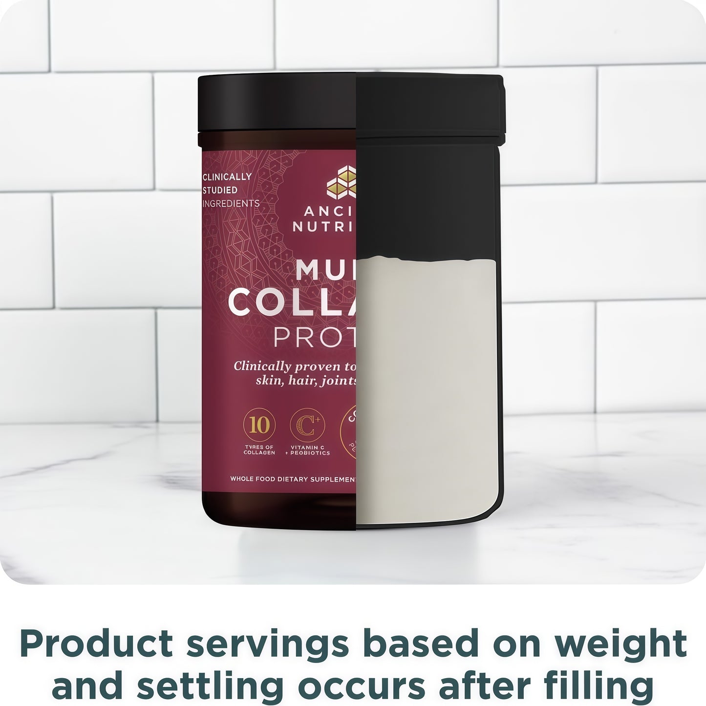 Ancient Nutrition Collagen Powder Protein with Probiotics
