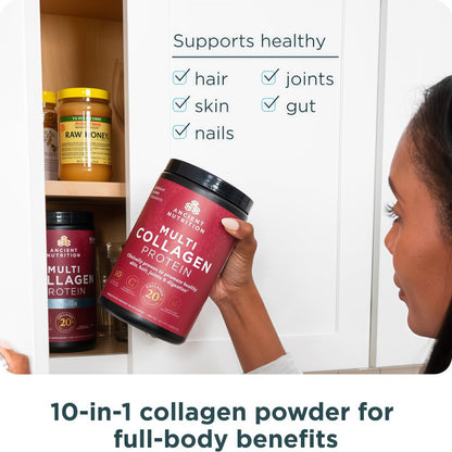 Ancient Nutrition Collagen Powder Protein with Probiotics