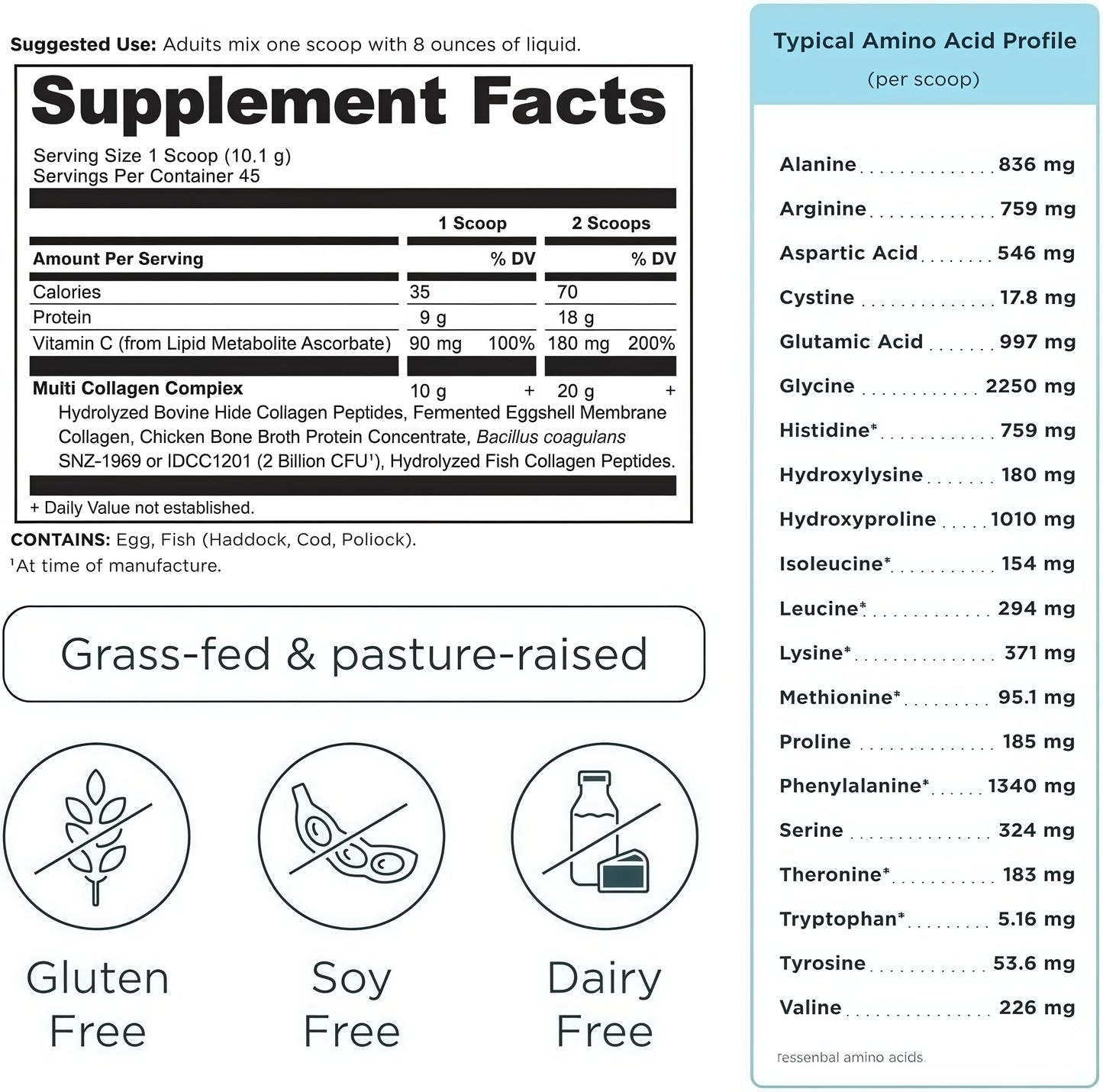 Ancient Nutrition Collagen Powder Protein with Probiotics